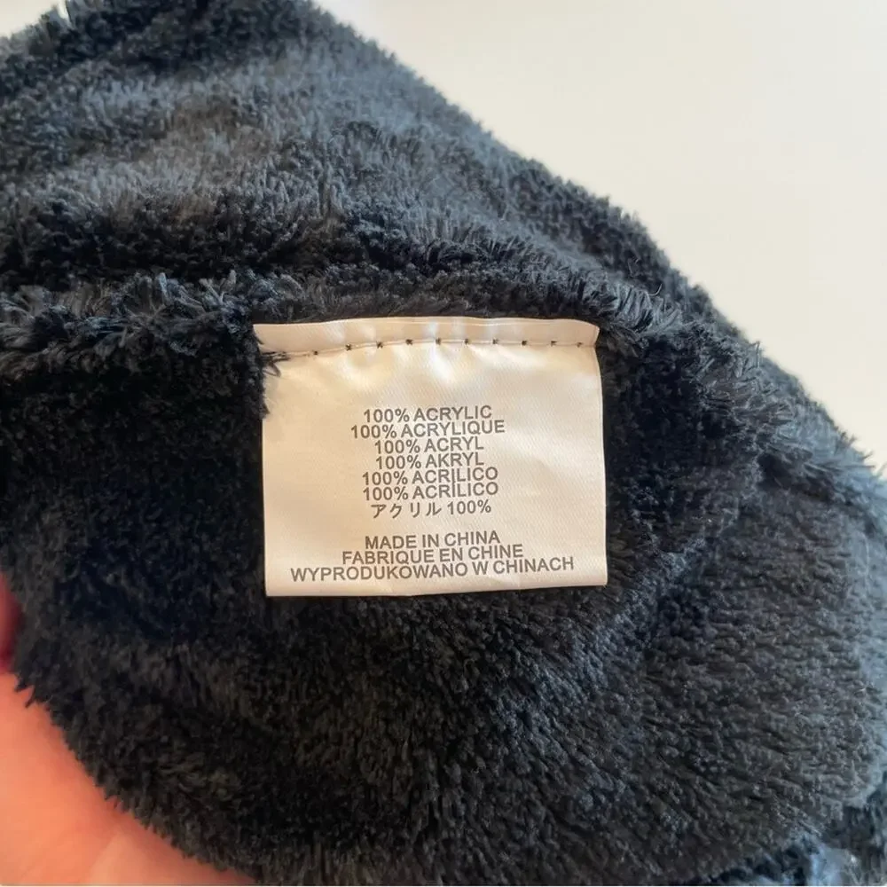 BURTON Knit Striped Beanie with Faux Fur Lining
